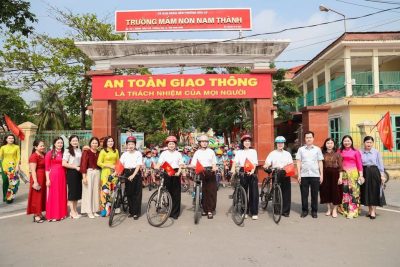 Thực hiện Kế hoạch số 01/KH-SGDĐT ngày 24 tháng 3 năm 2026 của Sở GDĐT tỉnh Ninh Bình về triển khai công tác giáo dục an toàn giao thông và Chương trình “ Tôi yêu Việt Nam” trong cấp học mầm non năm học 2025-2026;