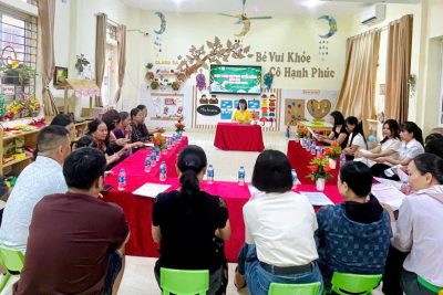 TRƯỜNG MẦM NON NAM THÀNH TỔ CHỨC THÀNH CÔNG HỘI NGHỊ HỌP PHỤ HUYNH CUỐI NĂM HỌC 2025 – 2026