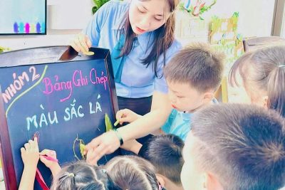 Cô giáo Hoàng Thị Kim Anh – Tấm gương sáng về đạo đức, chuyên môn và gia đình hạnh phúc