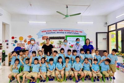 Trường mầm non Nam Thành tổ chức khám sức khỏe cho trẻ cuối năm học 2025 – 2026