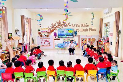 Trường mầm non Nam Thành – nơi chắp cánh những ước mơ của con