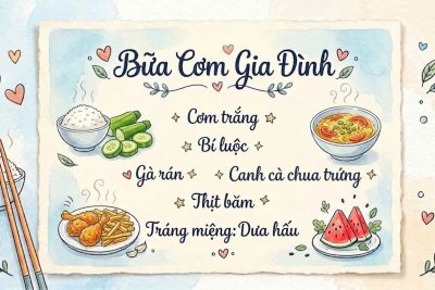 🌼🍚 BỮA CƠM GIA ĐÌNH ẤM ÁP TẠI TRƯỜNG MẦM NON NAM THÀNH 🍚🌼